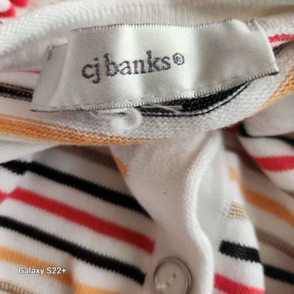 C17 CJ Banks button-up knit short sleeved cardigan - Picture 3 of 7